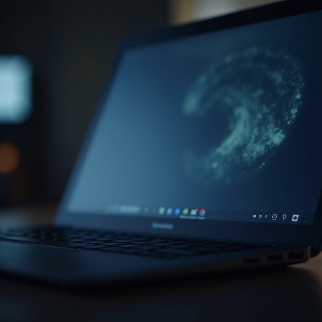 arsură a ecranului laptopului