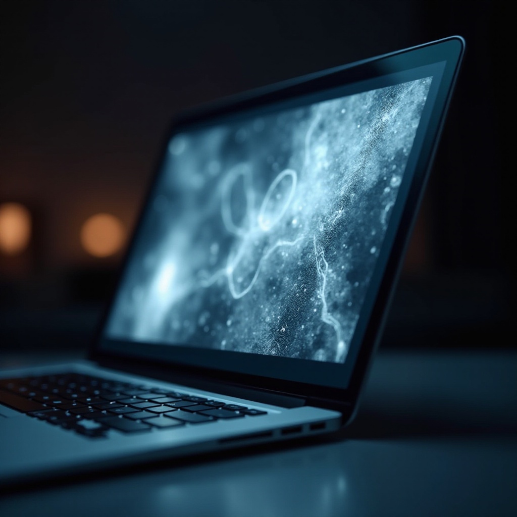 احتراق شاشة اللابتوب