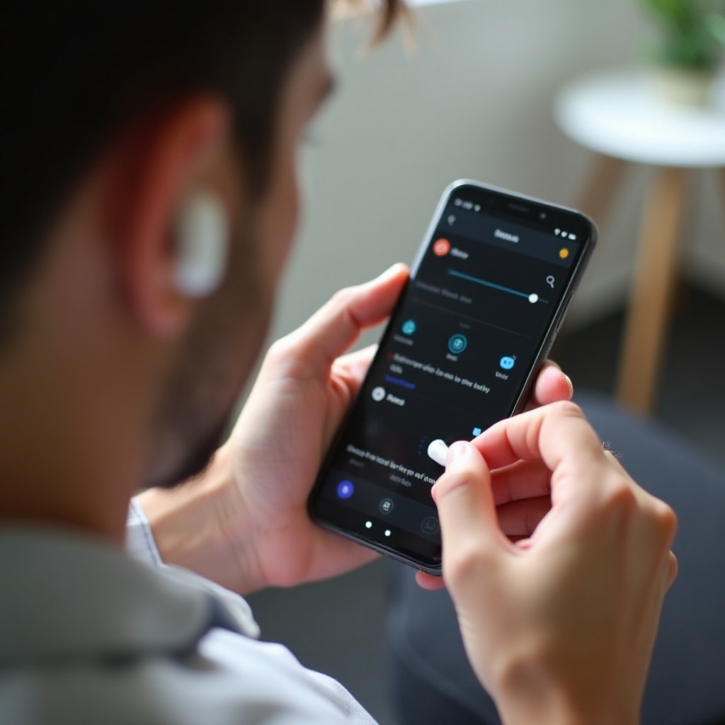 how to turn up volume on airpods on android