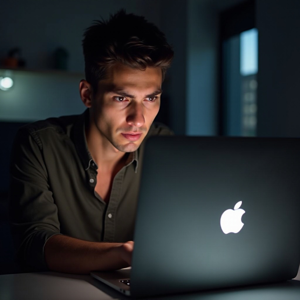 яркостта на macbook не работи