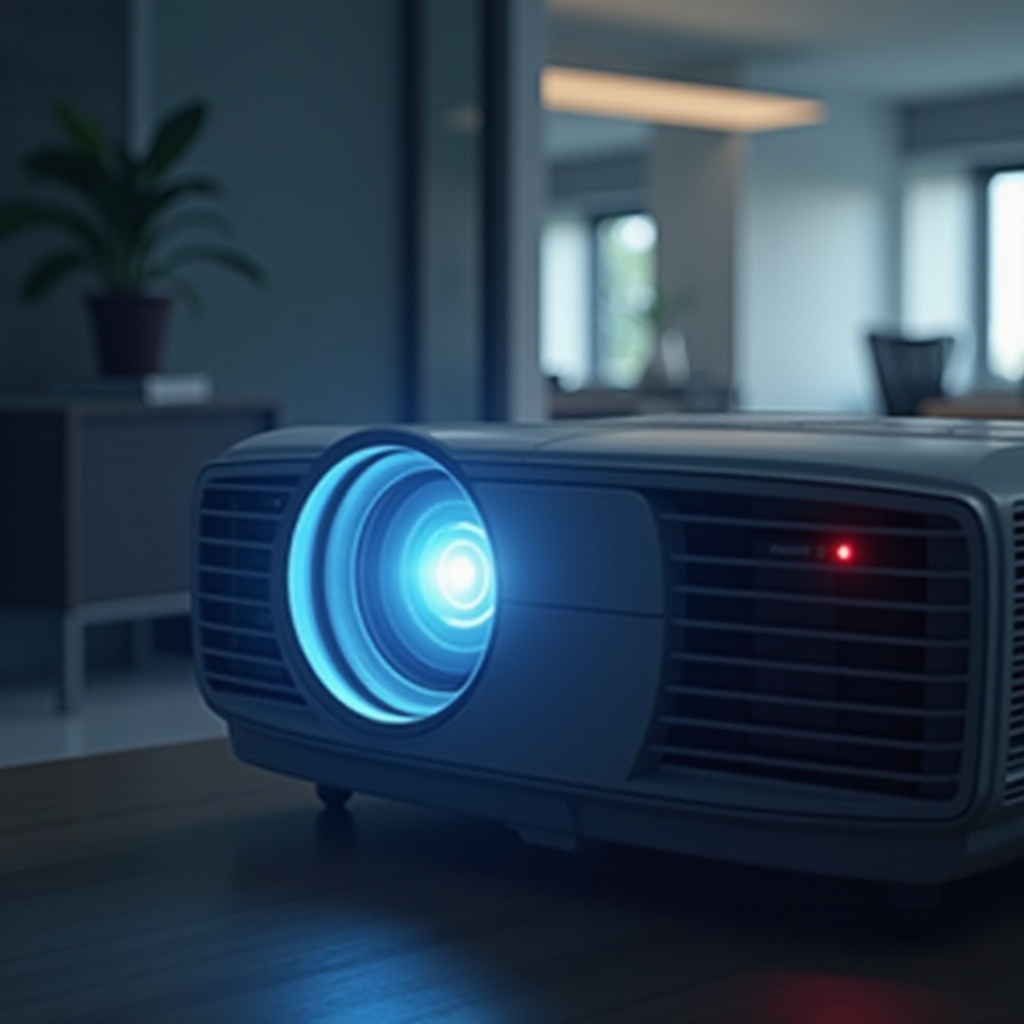 epson projector not turning on