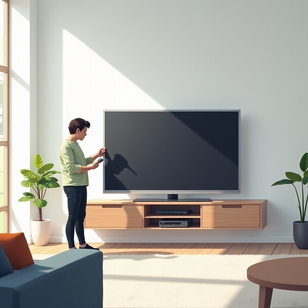 как да нулирате телевизор Sanyo без дистанционно