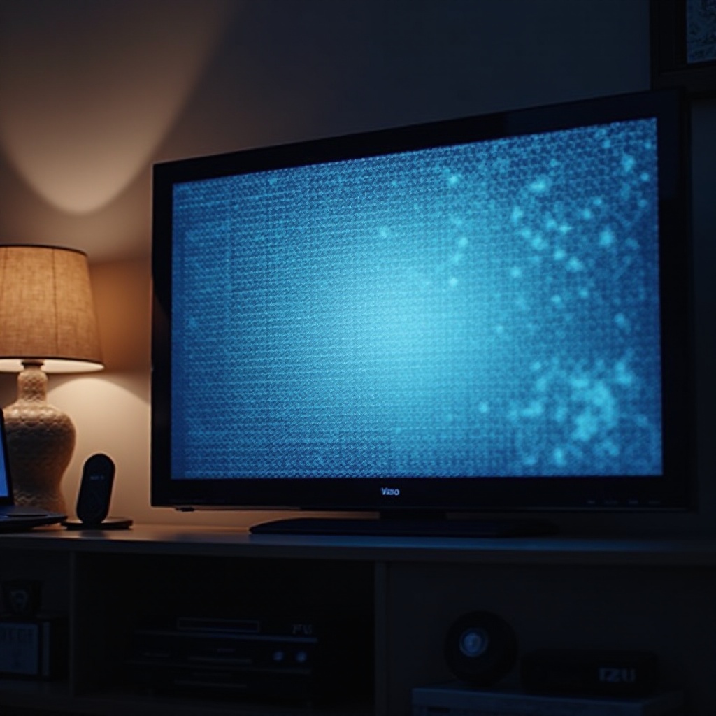 توقف تلفزيون Vizio عن العمل
