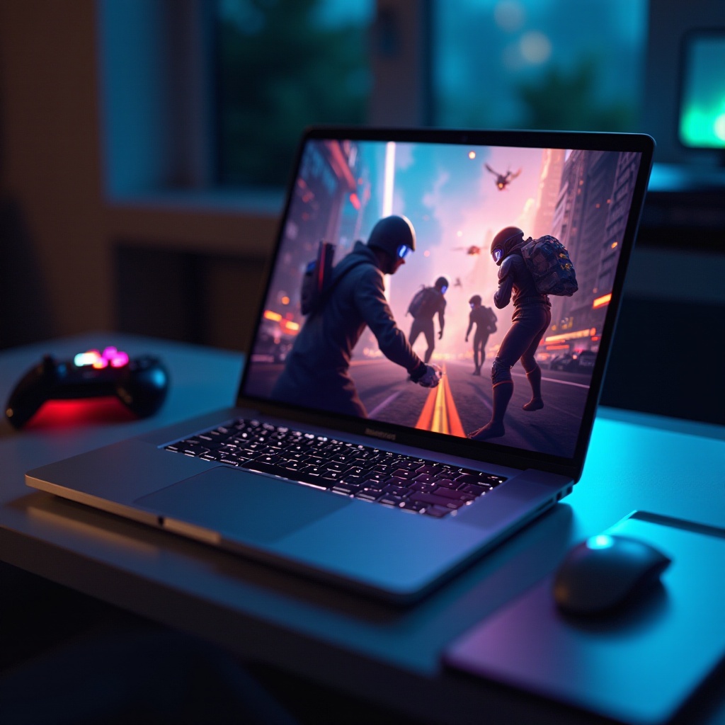 перформансе игара на MacBook Pro