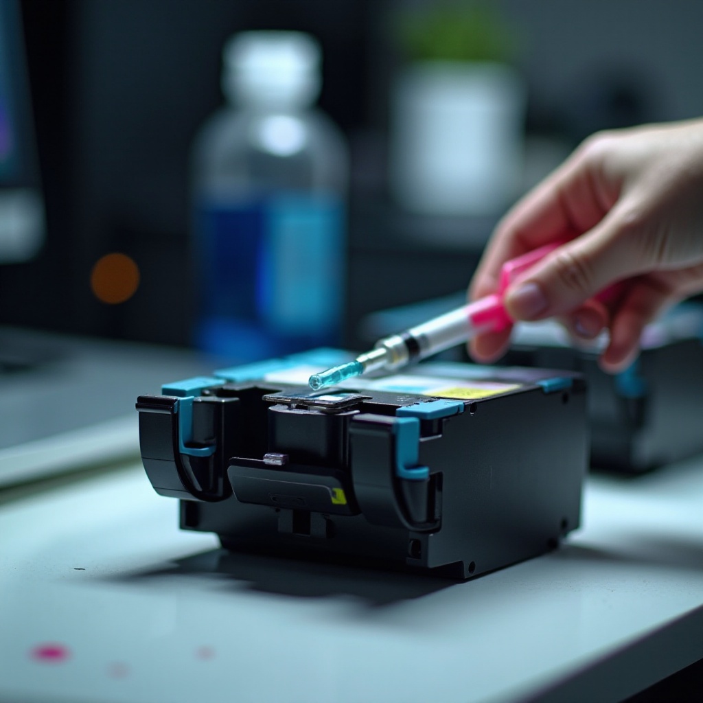 как заправить картридж принтера Brother