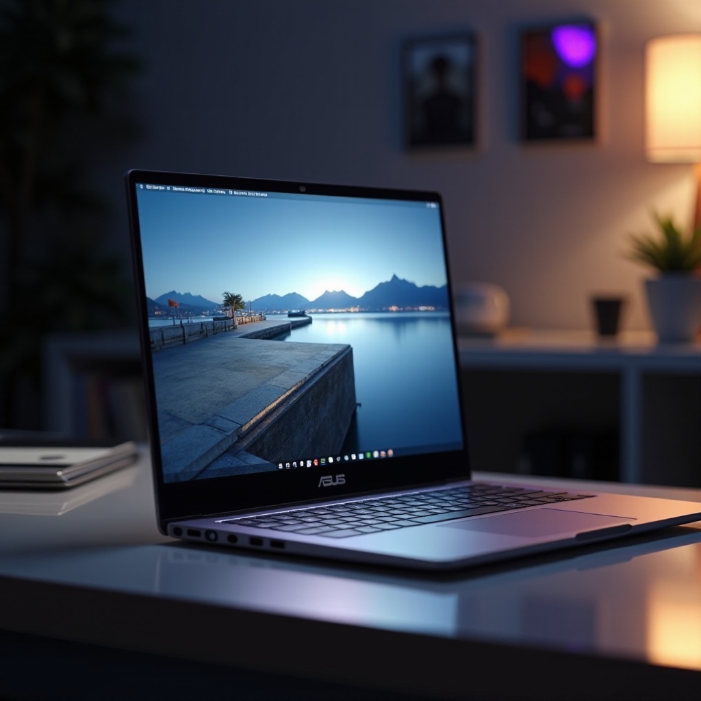 laptop Asus cu cameră web