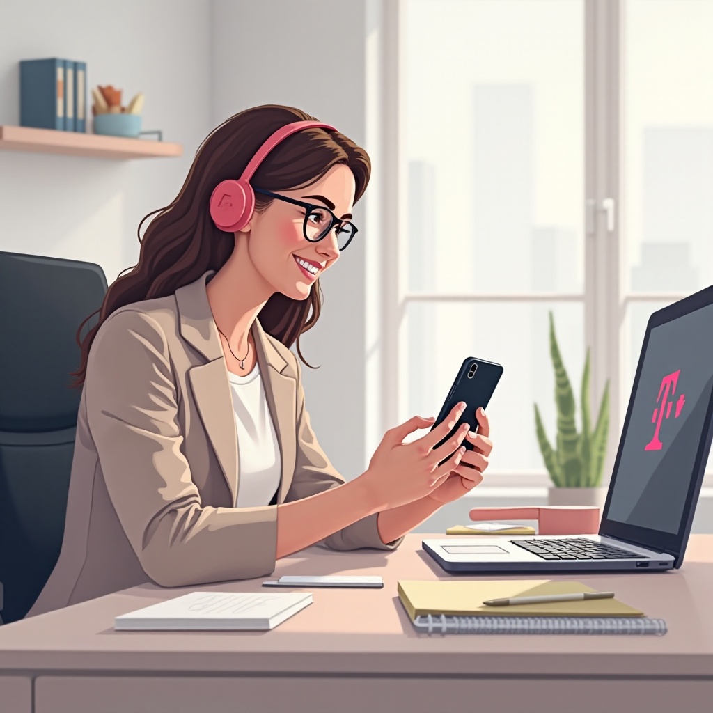 كيف تتصل بـ T-Mobile من هاتفك