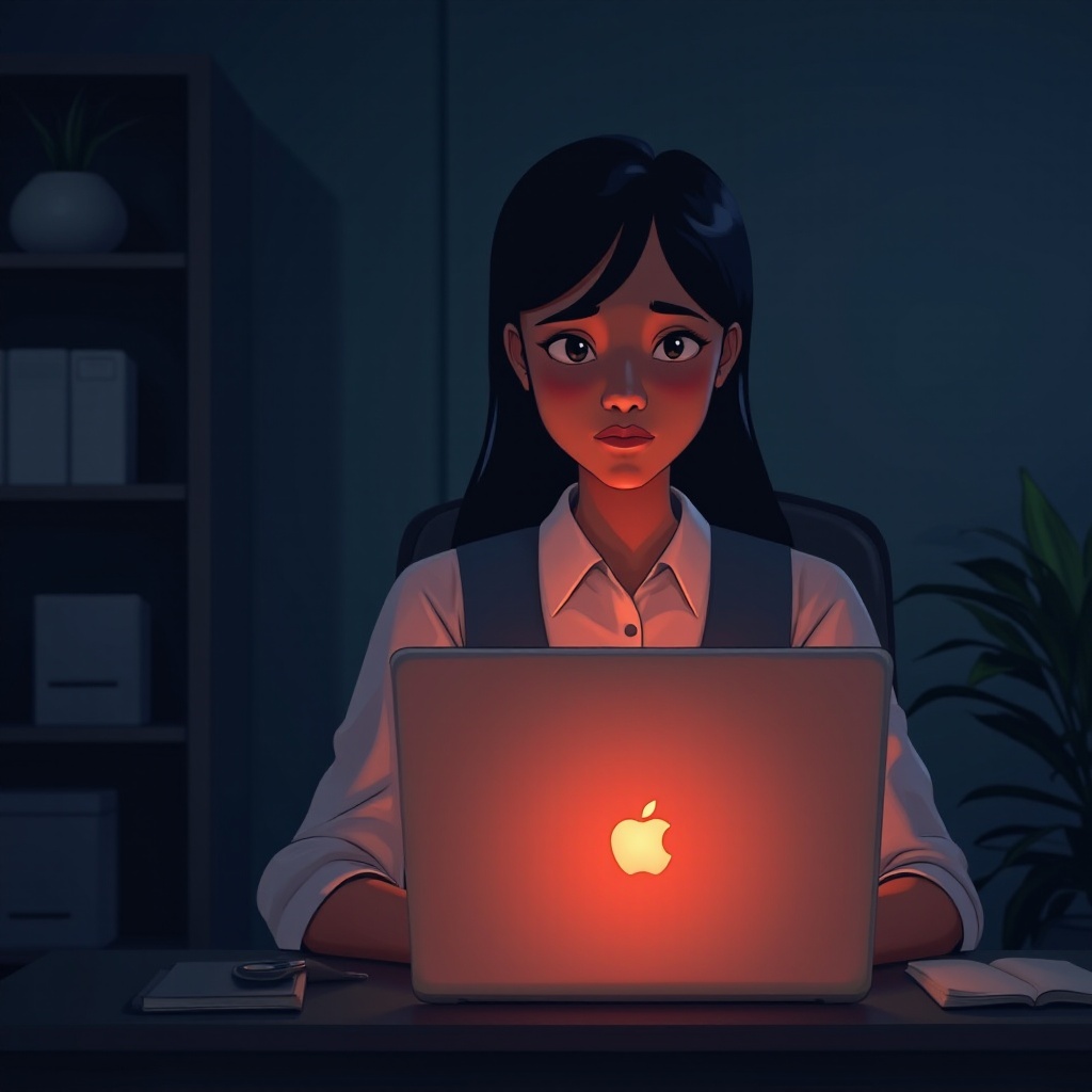 ضرر الحرارة لشاشة الكمبيوتر المحمول