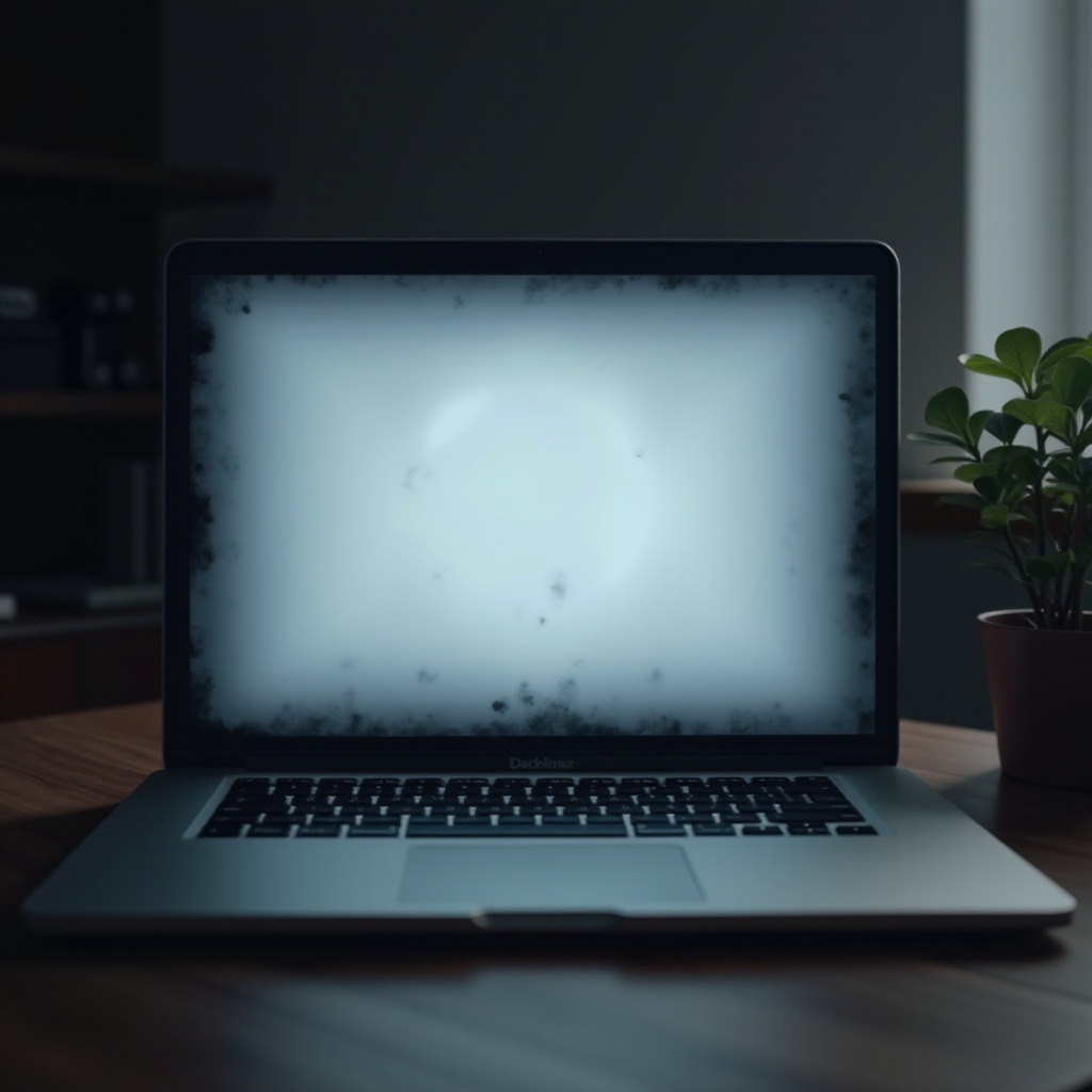 выгорание экрана ноутбука