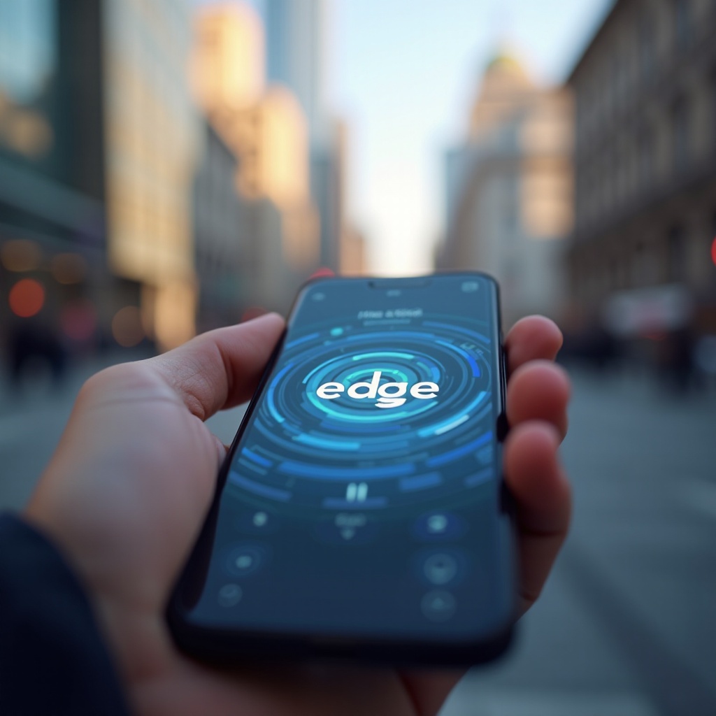 what does edge mean on phone