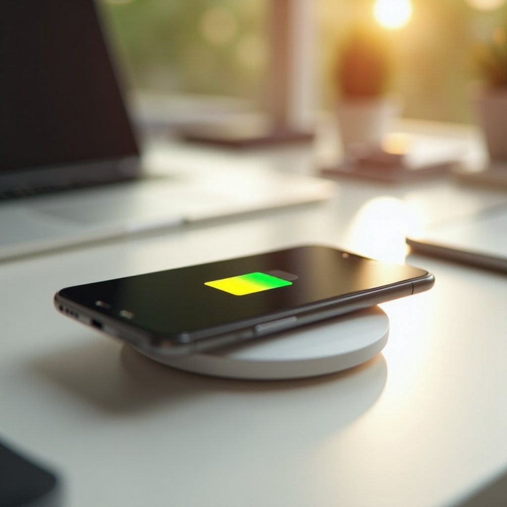 почему батарея моего iPhone желтая при зарядке