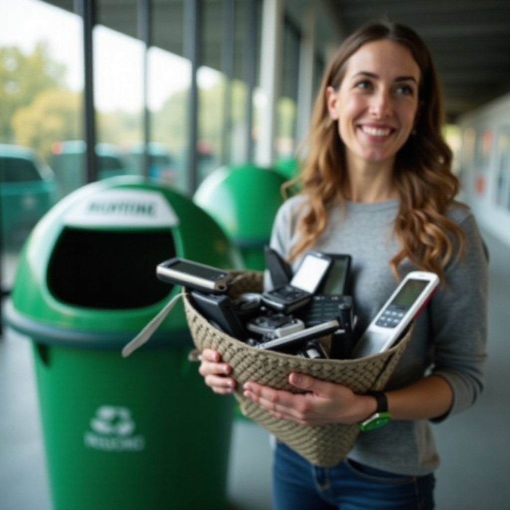 unde să reciclezi telefoanele mobile vechi